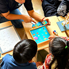 wonderLearn Underwater Maths Puzzle for 3+ Years Old- Counting, Addition, Subtraction and Puzzle For Kids